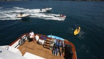 Motor yacht DAYDREAM -  Aft Deck and Toys